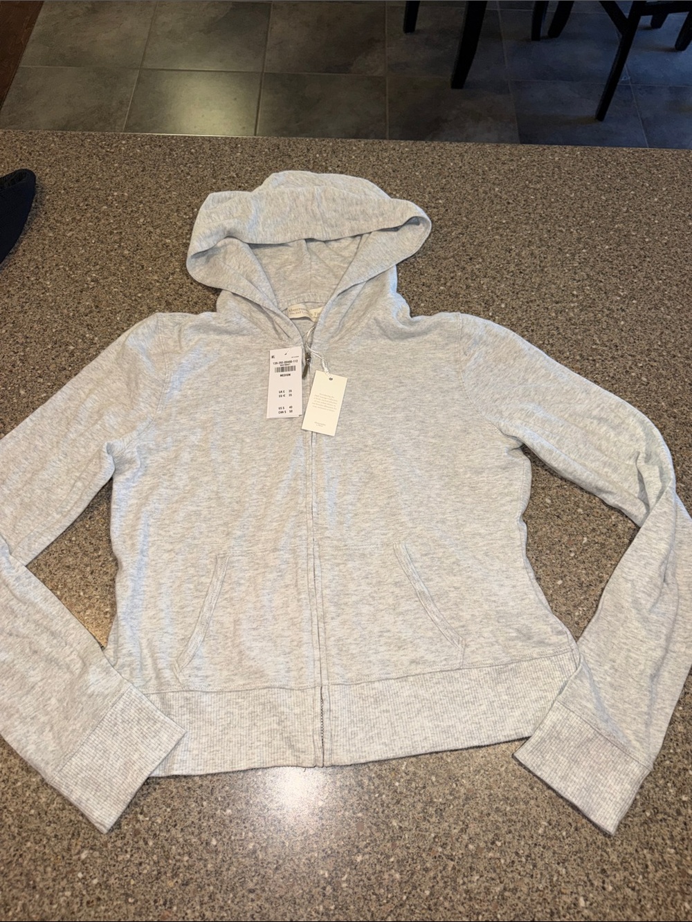 Abercrombie and Fitch lounge collection hooded shirt